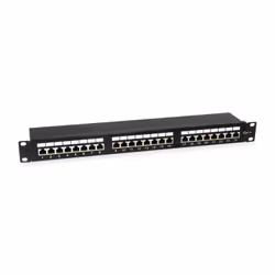 Equip 326425, Gigabit Ethernet, RJ-45, Cat6, Noir, Montage de rack, 1U