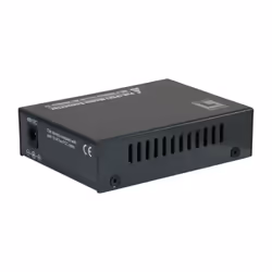 LevelOne GVT-2012 convertisseur de support réseau 1000 Mbit/s Noir