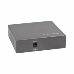 LevelOne GEP-0523 commutateur réseau Gigabit Ethernet (10/100/1000) Connexion Ethernet, supportant l'alimentation via ce port (PoE) Noir
