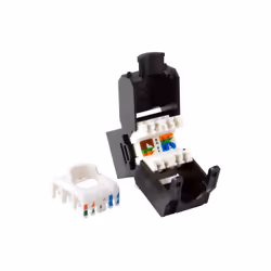 Equip 769226 changeur de genre de câble RJ-45 LSA Noir