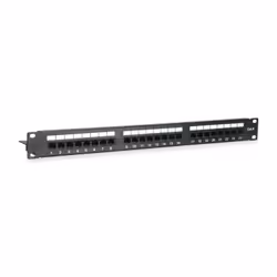 Equip 135425, RJ-45, Noir, Montage de rack, 1U, CE, Boîte