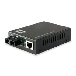 LevelOne GVT-2002 convertisseur de support réseau 1000 Mbit/s 1310 nm Monomode Noir