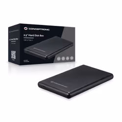 Conceptronic HDE02B Boîtier de disques de stockage Boîtier HDD Noir 2.5" - Vue supplémentaire 4