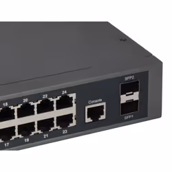 LevelOne GEP-2652 commutateur réseau Géré L2 Gigabit Ethernet (10/100/1000) Connexion Ethernet, supportant l'alimentation via ce port (PoE) Gris