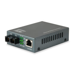 LevelOne FVT-1102 convertisseur de support réseau 100 Mbit/s 1310 nm Monomode Noir