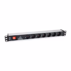 Equip 333309, 1,8 m, Intérieure, Type F, Type F (CEE 7/4), 1,5 mm², Aluminium