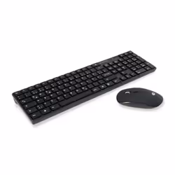 Conceptronic ORAZIO01DE, Taille réelle (100 %), RF sans fil, QWERTY, Noir, Souris incluse