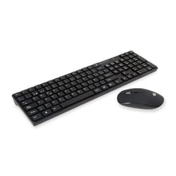 Conceptronic Orazio clavier Souris incluse RF sans fil QWERTY Espagnole Noir