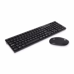 Conceptronic Orazio, Taille réelle (100 %), RF sans fil, QWERTY, Noir, Souris incluse