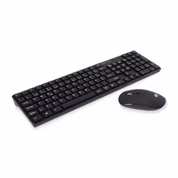 Conceptronic Orazio, Taille réelle (100 %), RF sans fil, AZERTY, Noir, Souris incluse