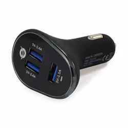 Conceptronic CARDEN06B, Auto, Allume-cigare, 5 V, Noir