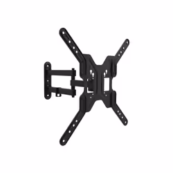 Equip 650108, 75 x 75 mm, 400 x 400 mm, -15 - 15°, -90 - 90°, Acier, Noir