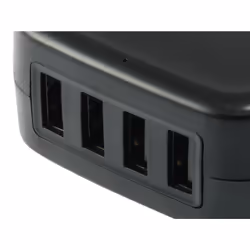 Conceptronic ALTHEA04B chargeur d'appareils mobiles Universel Noir Secteur Intérieure