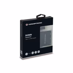 Conceptronic DONN01B station d'accueil USB 3.2 Gen 1 (3.1 Gen 1) Type-C Noir - Vue supplémentaire 4