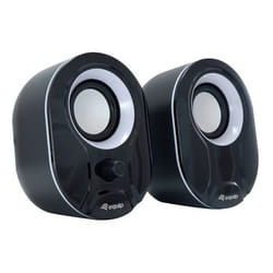 Equip 245333 haut-parleur Noir, Blanc Avec fil 3 W