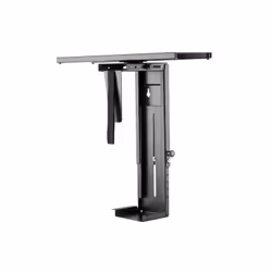 Equip 650892 support pour unité centrale Support de CPU sous le bureau Noir