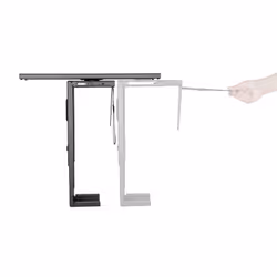 Equip 650892 support pour unité centrale Support de CPU sous le bureau Noir - Vue supplémentaire 5