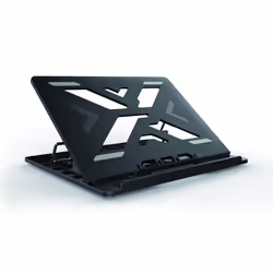 Conceptronic ERGO Laptop Cooling Stand, Supports de Laptop, Noir, 39,6 cm (15.6"), 50 kg, 258 mm, 302 mm