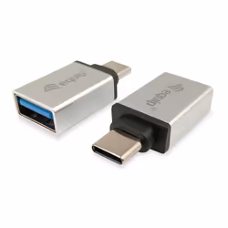 Equip 133473 changeur de genre de câble USB Type C USB Type A Argent