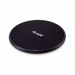 Equip 245501, Intérieure, USB, Recharge sans fil, Noir