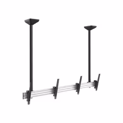Equip 650373, 139,7 cm (55"), 200 x 200 mm, 600 x 400 mm, 0 - -20°, Aluminium, Plastique, Acier, Noir, Argent