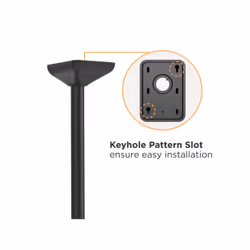 Equip 650373 support pour téléviseur 139,7 cm (55") Noir, Argent - Vue supplémentaire 8