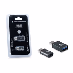 Conceptronic DONN04G changeur de genre de câble USB 3.1 Gen 1 Type-C, USB 2.0 Type-C USB 3.1 Gen 1 Type-A, USB 2.0 Micro Noir - Vue supplémentaire 4