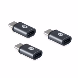 Conceptronic DONN05G, USB 2.0 Type-C, USB 2.0 Micro, Noir