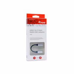 Equip 133474 câble de téléphone portable Noir, Argent 0,15 m USB-C 3,5 mm - Vue supplémentaire 4