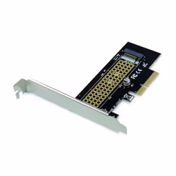 Conceptronic EMRICK05B, PCIe, M.2, PCIe 3.0, Noir, Acier inoxydable, Passif, Chine