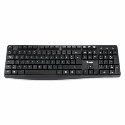 Equip 245212, Taille réelle (100 %), USB, QWERTY, Noir