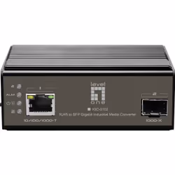 LevelOne IGC-0102, 1000 Mbit/s, IEEE 802.3, IEEE 802.3ab, IEEE 802.3u, IEEE 802.3z, SFP, Avec fil, Activité, Alarme, Liaison, ...