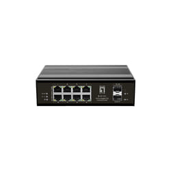 LevelOne IGP-1031 commutateur réseau Gigabit Ethernet (10/100/1000) Connexion Ethernet, supportant l'alimentation via ce port (PoE) Noir