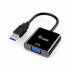 Equip 133384, 3.2 Gen 1 (3.1 Gen 1), USB Type-A, Sortie VGA (D-Sub), 1920 x 1080 pixels