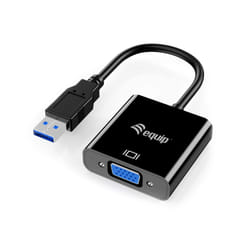 Equip 133384 adaptateur graphique USB 1920 x 1080 pixels Noir