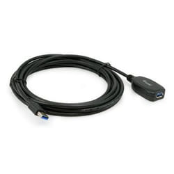 Equip 133346 câble USB 5 m USB 3.2 Gen 1 (3.1 Gen 1) USB A Noir