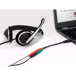 Equip 147943 câble audio 1,5 m 2 x 3.5mm 3,5mm Noir - Vue supplémentaire 5
