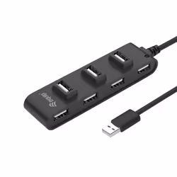 Equip 128957, USB 2.0, USB 2.0, 480 Mbit/s, Noir, Chine, CE, RoHS