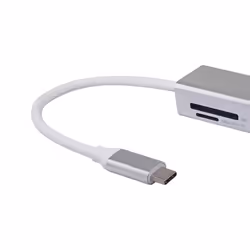 Equip 133480 station d'accueil USB 3.2 Gen 1 (3.1 Gen 1) Type-C Argent - Vue supplémentaire 4