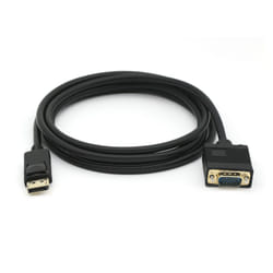 Equip 119338 câble vidéo et adaptateur 2 m VGA (D-Sub) DisplayPort Noir