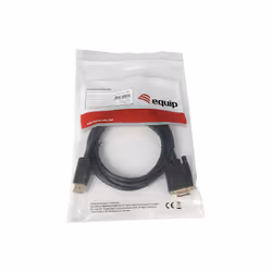 Equip 119338 câble vidéo et adaptateur 2 m VGA (D-Sub) DisplayPort Noir - Vue supplémentaire 4