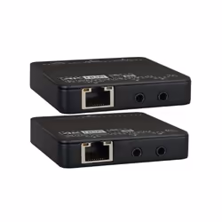 LevelOne HVE-9006, 1920 x 1080 pixels, Émetteur et récepteur AV, 50 m, Avec fil, Noir, HDCP