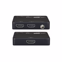 LevelOne HVE-9006 extension audio/video Émetteur et récepteur AV Noir