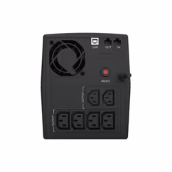 Conceptronic ZEUS03EP alimentation d'énergie non interruptible Interactivité de ligne 1,2 kVA 720 W 5 sortie(s) CA