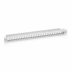 Equip 767124, RJ-45, Cat6, Gris, Métal, Montage de rack, 1U