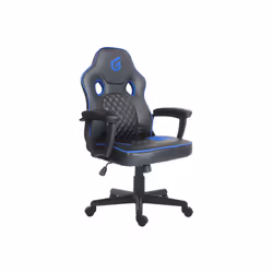 Conceptronic EYOTA03B, Siège de jeu sur PC, 150 kg, Siège rembourré, Dossier rembourré, Noir, Noir, Bleu