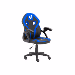 Conceptronic EYOTA06B, Siège de jeu sur PC, 120 kg, Siège rembourré, Dossier rembourré, Noir, Noir, Bleu