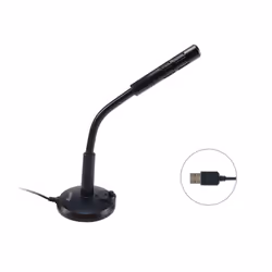 Equip 245340 Noir Microphone de table