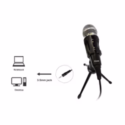 Equip 245341 Noir Microphone de table - Vue supplémentaire 4