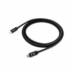 Equip 128346, 1 m, USB C, USB C, USB 3.2 Gen 1 (3.1 Gen 1), 5000 Mbit/s, Noir
